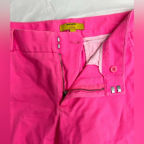 Banana Republic Hot Pink Shorts Milly Collection Womens size 6​ - Picture 5 of 7